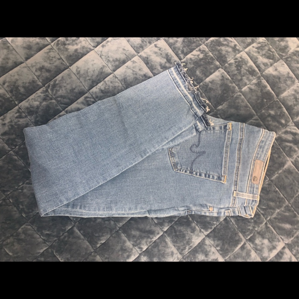 AG light wash jeans